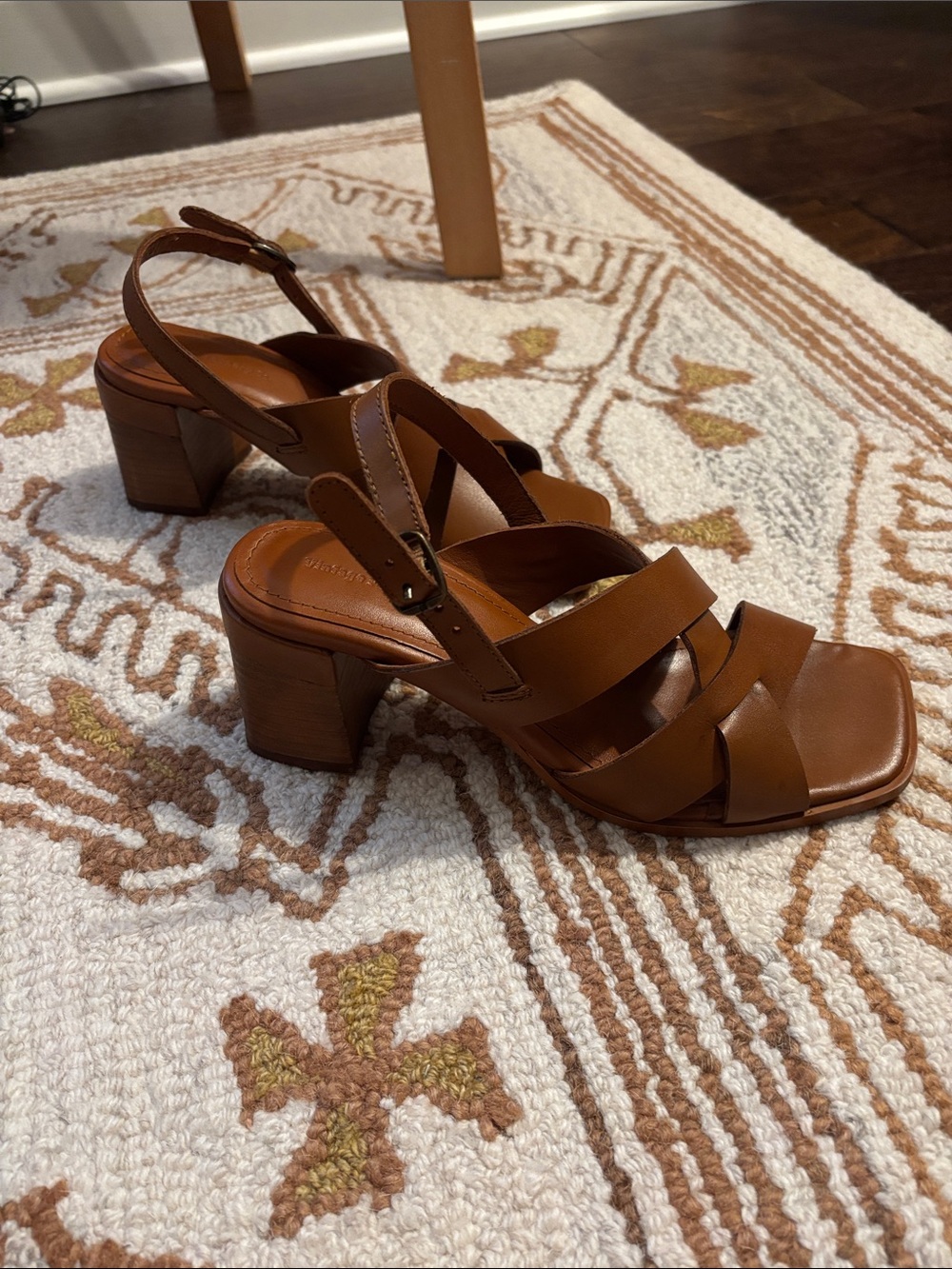🤎 Vintage Foundry Odelle Leather Heeled Sandals